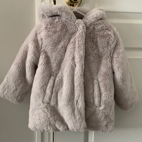 Girls Teddy Coat - Picture 1 of 3